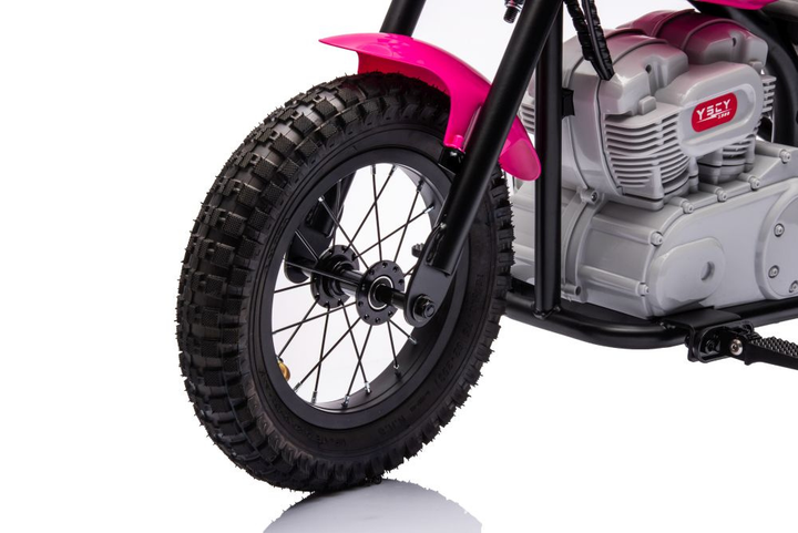 Мотоцикл на акумуляторі Lean Toys A9902 36V Рожевий (5905991013471) - зображення 2