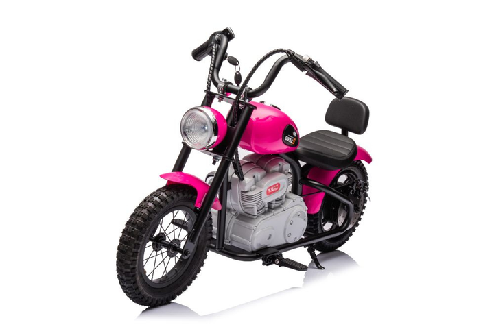 Мотоцикл на акумуляторі Lean Toys A9902 36V Рожевий (5905991013471) - зображення 8
