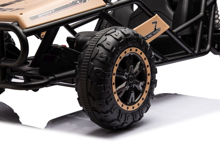 Електромобіль для дітей Lean Toys Buggy A8812 24V Хакі 19933 (5905991013549) - зображення 2