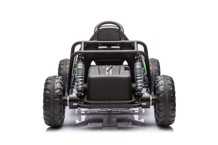Samochód elektryczny dla dzieci Lean Toys Buggy A8812 24V Zielony (5905991013518) - obraz 10