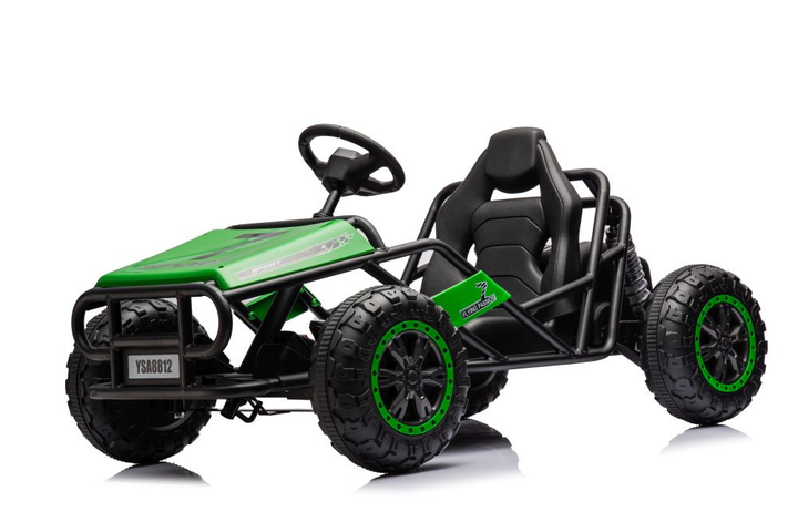 Samochód elektryczny dla dzieci Lean Toys Buggy A8812 24V Zielony (5905991013518) - obraz 13