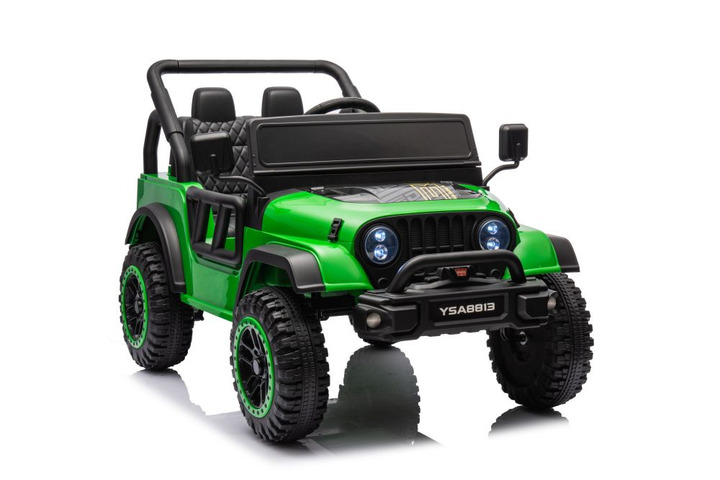 Електромобіль для дітей Lean Toys YSA8813 24V Зелений (5905991013570) - зображення 1