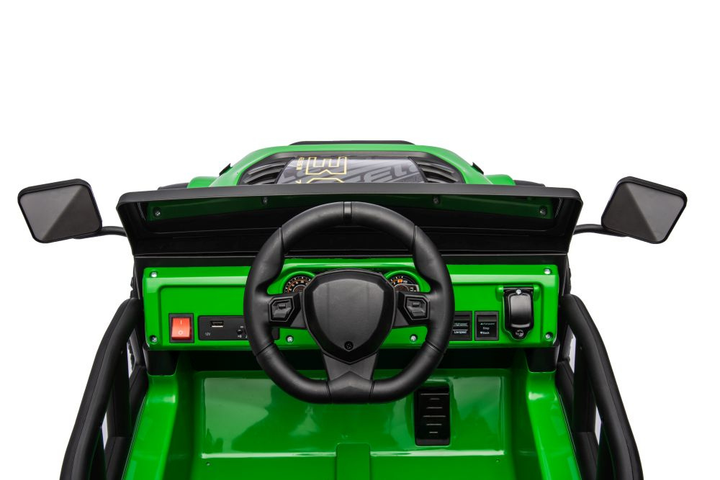 Електромобіль для дітей Lean Toys YSA8813 24V Зелений (5905991013570) - зображення 9