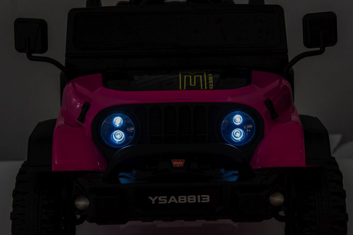 Електромобіль для дітей Lean Toys YSA8813 24V Рожевий (5905991013587) - зображення 5