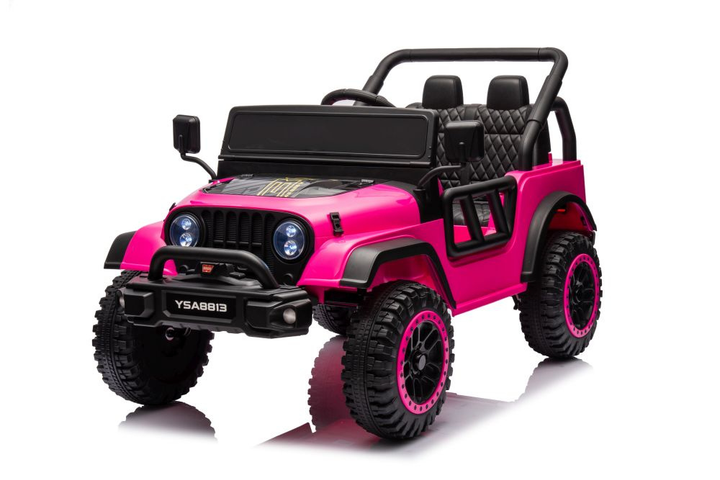 Електромобіль для дітей Lean Toys YSA8813 24V Рожевий (5905991013587) - зображення 9