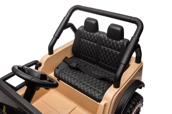 Samochód elektryczny dla dzieci Lean Toys YSA8813 24V Khaki 19939 (5905991013600) - obraz 8