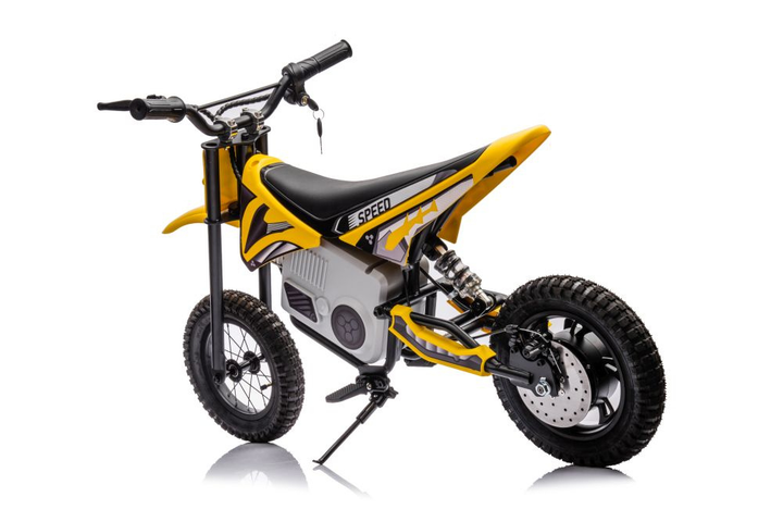 Motor crossowy na akumulator Lean Toys A9901 36V Żółty (5905991024941) - obraz 8