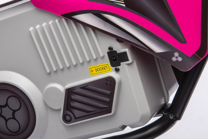 Motor crossowy na akumulator Lean Toys A9901 36V Różowy (5905991024927) - obraz 12