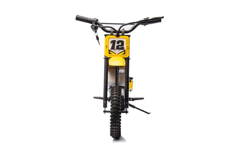 Motor crossowy na akumulator Lean Toys A9901 36V Żółty (5905991024941) - obraz 10