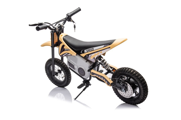 Мотоцикл кросовий на акумуляторі Lean Toys A9901 36V Хакі (5905991024958) - зображення 3