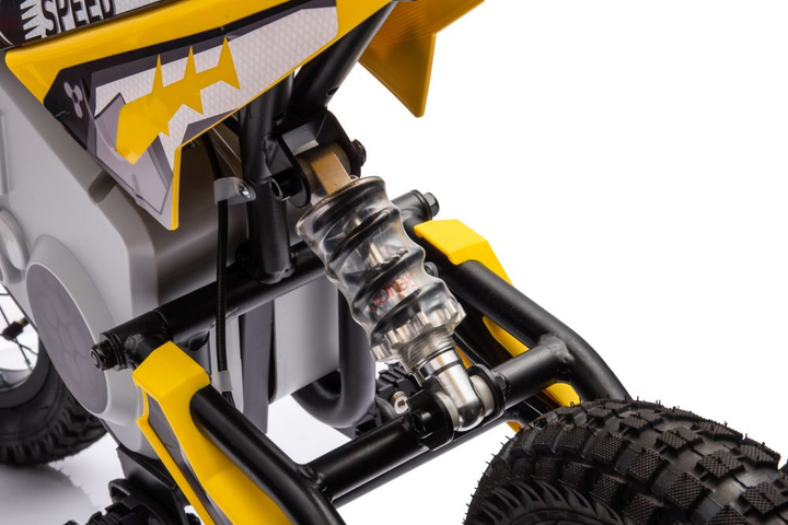 Motor crossowy na akumulator Lean Toys A9901 36V Żółty (5905991024941) - obraz 18