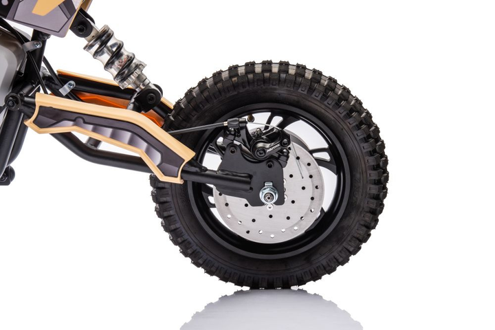 Мотоцикл кросовий на акумуляторі Lean Toys A9901 36V Хакі (5905991024958) - зображення 15