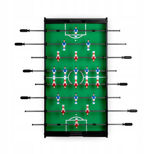 Stół do gry Neo Sport w piłkarzyki 118 x 61 x 79 cm czarny NS-805 (5903890605865) - obraz 2