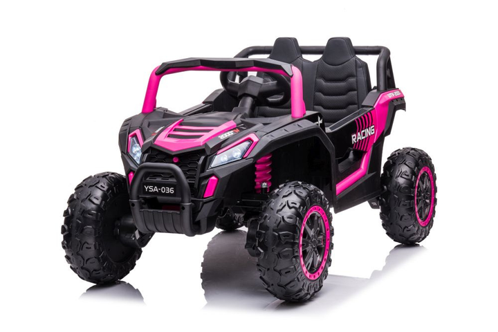 Samochód elektryczny dla dzieci Lean Toys YSA036 4x4 Różowy (5905991026006) - obraz 3