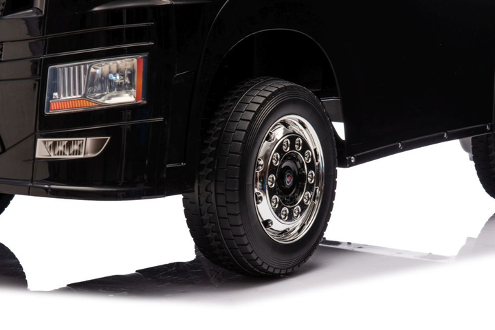 Samochód elektryczny dla dzieci Lean Toys Scania 500R HL698 4x4 Czarny (5905991029205) - obraz 5