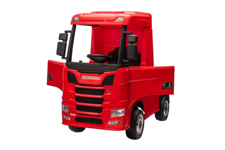 Samochód elektryczny dla dzieci Lean Toys Scania 500R HL698 4x4 lakierowany Czerwony (5905991029267) - obraz 13