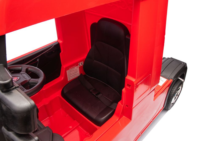 Samochód elektryczny dla dzieci Lean Toys Scania 500R HL698 4x4 lakierowany Czerwony (5905991029267) - obraz 14
