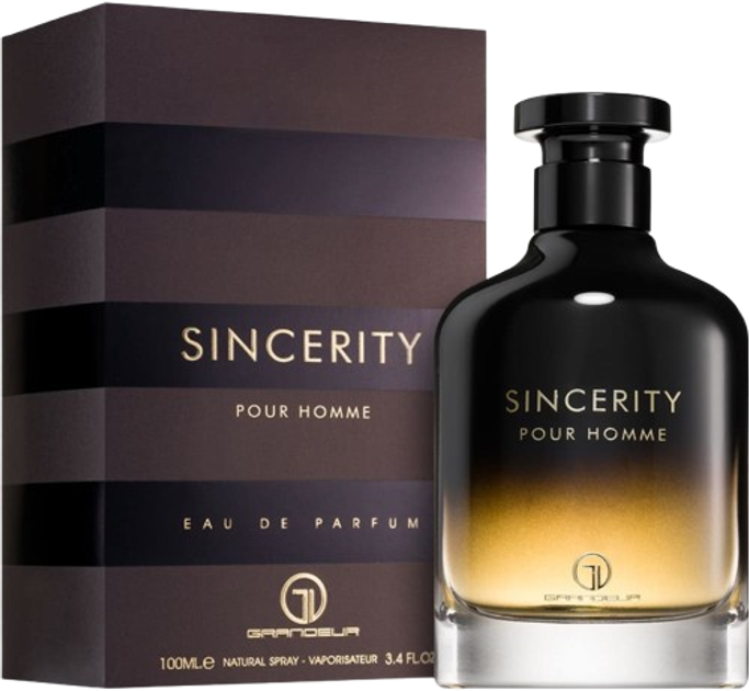 Парфумована вода для чоловіків Grandeur Sincerity Pour Homme 100 мл (5055810038533) - зображення 2