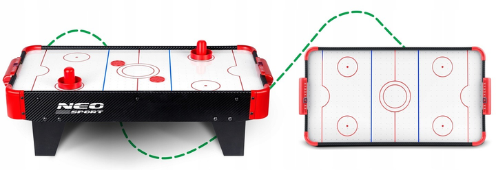 Stół do gry Neo Sport w cymbergaj Air Hockey NS-424 (5903890611125) - obraz 2