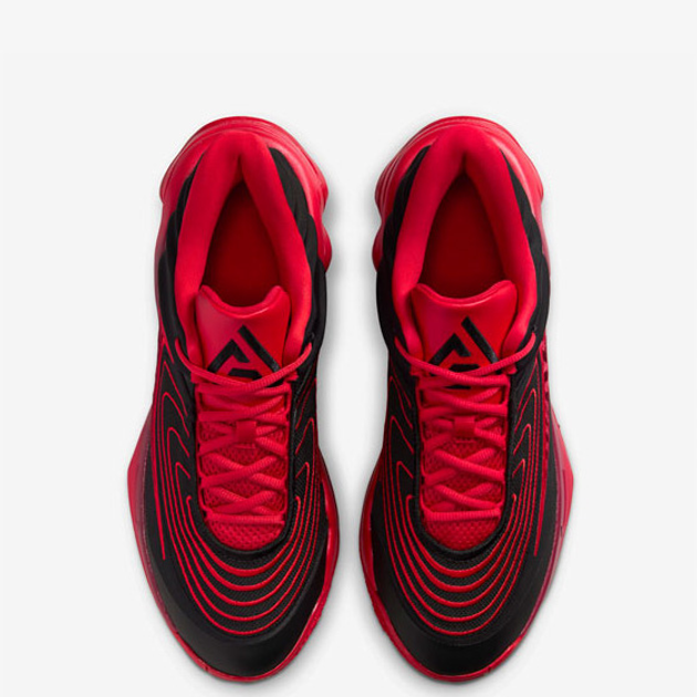 Buty do koszykówki męskie Nike Giannis Immortality 4 FQ3680-004 42.5 (9US) Czarne z czerwonym (197859207435) - obraz 5
