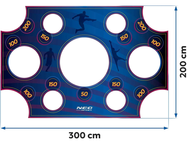 Килимок для точного голу Neo Sport 300 x 200 см (5903890625467) - зображення 6