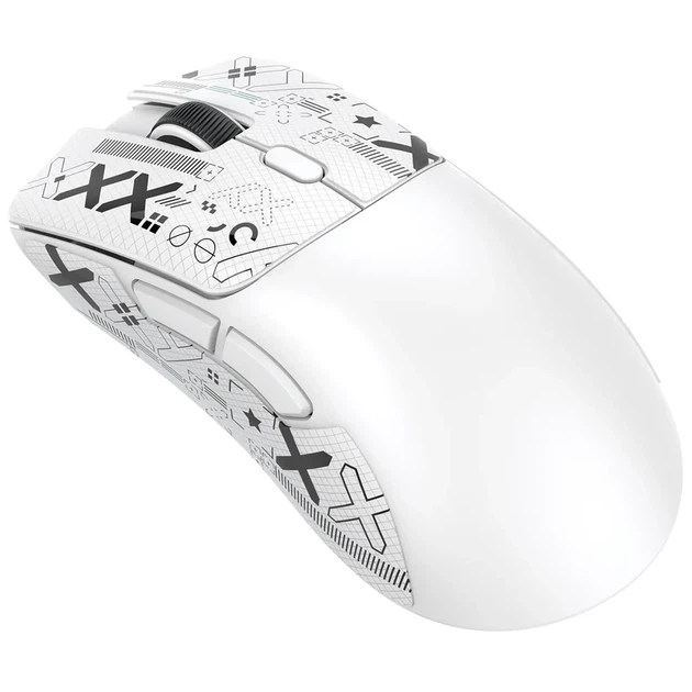 Миша бездротова ігрова ATTACK SHARK R1 Білий/White - зображення 14