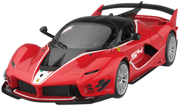 Klocki Konstrukcyjne Rastar Ferrari FXXK EVO 1:18 88 elementów Czerwony 20577 (5905991028635) - obraz 2