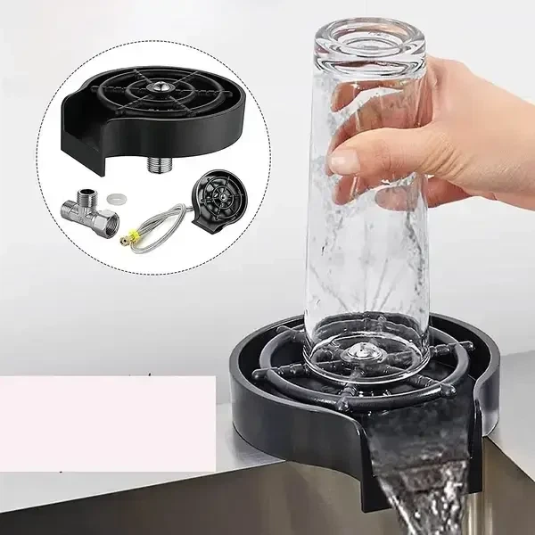 Ополіскувач склянок Automatic cup Washer Кухонна мийка для склянок і кухлів - зображення 9