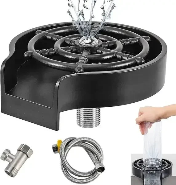 Ополіскувач склянок Automatic cup Washer Кухонна мийка для склянок і кухлів - зображення 10