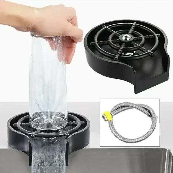 Ополіскувач склянок Automatic cup Washer Кухонна мийка для склянок і кухлів - зображення 11
