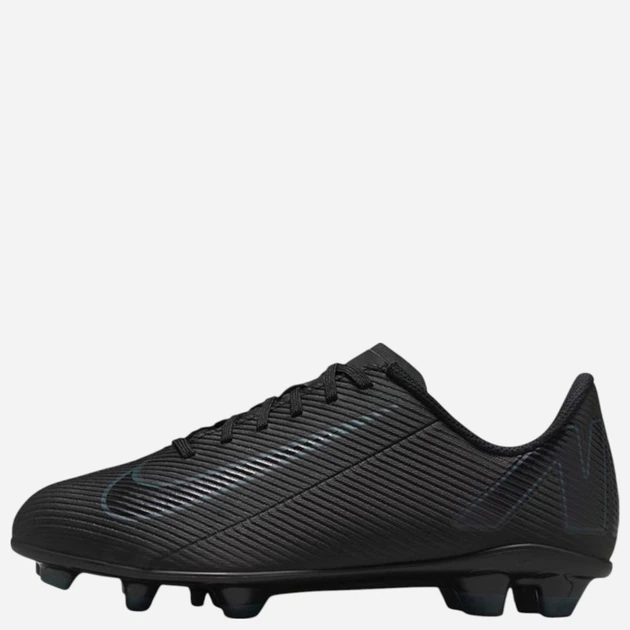 Buty piłkarskie korki młodzieżowe chłopięce Nike Jr Vapor 16 Club Fg/Mg FQ8286-002 35 (3Y US) Czarne (197597314389) - obraz 3