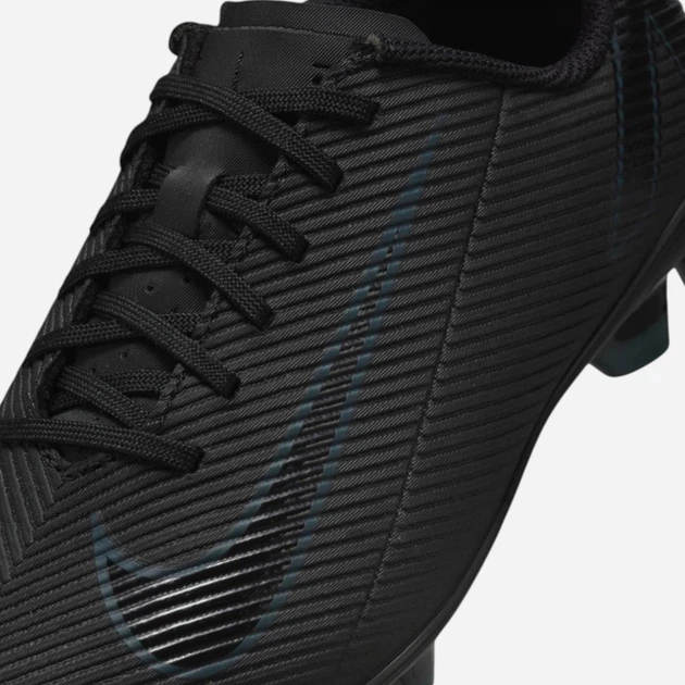 Buty piłkarskie korki młodzieżowe chłopięce Nike Jr Vapor 16 Club Fg/Mg FQ8286-002 35 (3Y US) Czarne (197597314389) - obraz 6