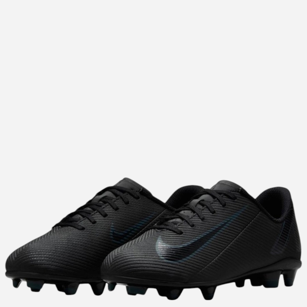 Підліткові футбольні бутси шиповки для хлопчика Nike Jr Vapor 16 Club Fg/Mg FQ8286-002 38.5 (6Y US) Чорні (197597321301) - зображення 2