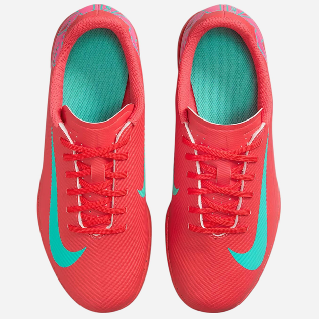 Підліткові футбольні бутси футзалки для хлопчика Nike Jr Vapor 16 Club Ic FQ8289-800 35.5 (3.5Y US) Червоні (197602985306) - зображення 5