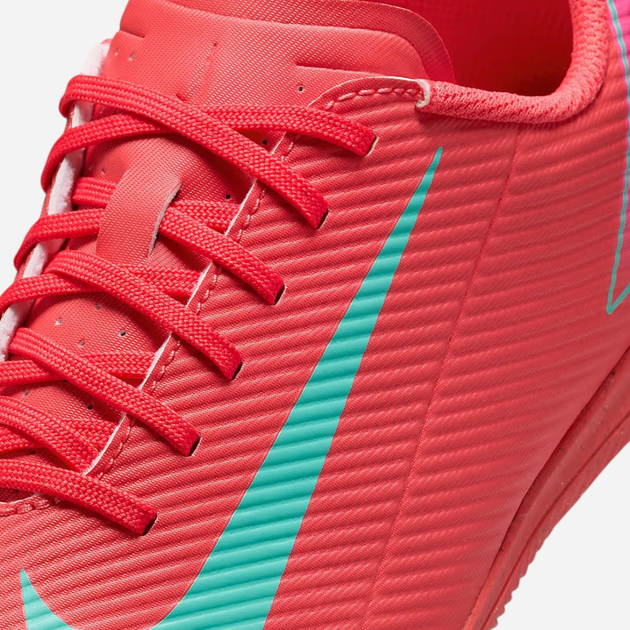 Підліткові футбольні бутси футзалки для хлопчика Nike Jr Vapor 16 Club Ic FQ8289-800 35.5 (3.5Y US) Червоні (197602985306) - зображення 6