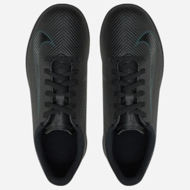 Buty piłkarskie turfy młodzieżowe chłopięce Nike Jr Vapor 16 Club Tf FQ8287-002 38.5 (6Y US) Czarne (197597369105) - obraz 5