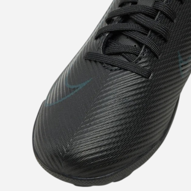 Підліткові футбольні бутси сороконіжки для хлопчика Nike Jr Vapor 16 Club Tf FQ8287-002 36.5 (4.5Y US) Чорні (197597326917) - зображення 6