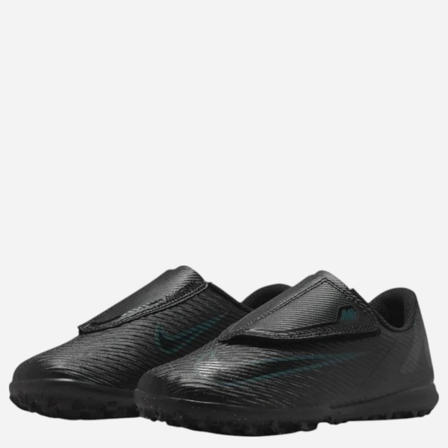 Дитячі футбольні бутси сороконіжки для хлопчика Nike Jr Vapor 16 Club Tf PS (V) FQ8291-002 28.5 (11.5C US) Чорні (197597306490) - зображення 2