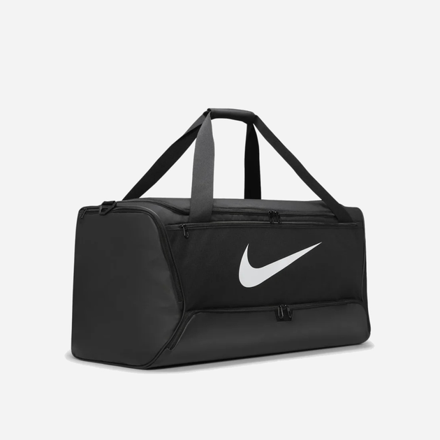 Спортивна сумка тканинна Nike Nk Brsla L Duff - 9.5 (95L) DO9193-010 Чорна (195244774029) - зображення 4