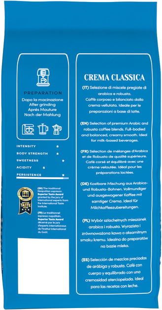 Кава в зернах Caffe Borbone Crema Classica 500 г (8055176430122) - зображення 2