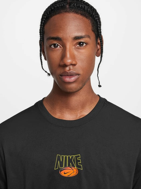 Koszulka sportowa męska Nike M Nk Df Tee Rlgd Oc 2 HF6211-010 S Czarna (197600483491) - obraz 4