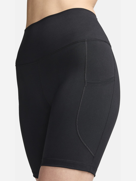 Спортивні шорти жіночі Nike W Nk Df One Hr 8In Pkt Short FZ6758-010 S Чорні (197594439696) - зображення 5