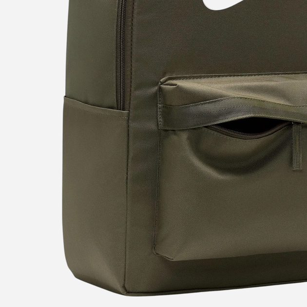Рюкзак спортивний тканинний 25 л вміщує формат А4 Nike Nk Heritage Bkpk DC4244-222 Темно-зелений (197860510791) - зображення 5