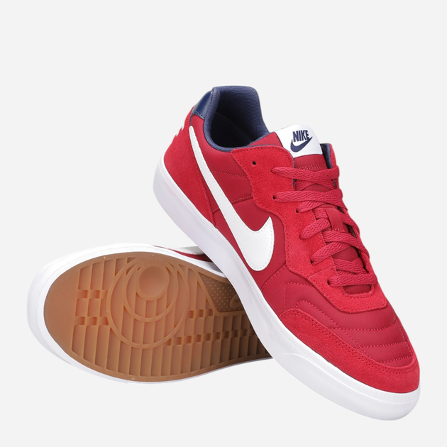 Чоловічі кеди низькі Nike Nsw Tiempo Trainer 644843-614 41 (8US) Червоні (882801569098) - зображення 6