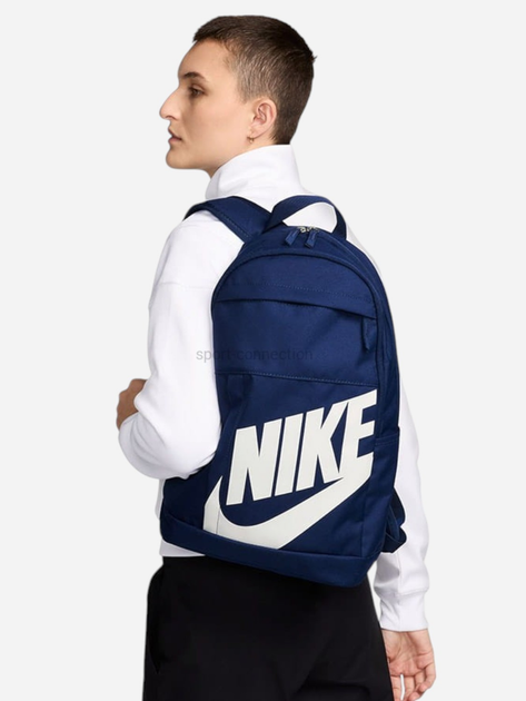 Рюкзак спортивний тканинний 21 л вміщує формат А4 Nike Nk Elmntl Bkpk - Hbr DD0559-492 Синій (197602733785) - зображення 2