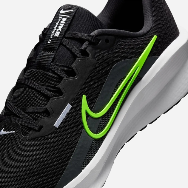 Чоловічі кросівки для бігу Nike Downshifter 13 FD6454-007 42.5 (9US) Чорні (197859118533) - зображення 7