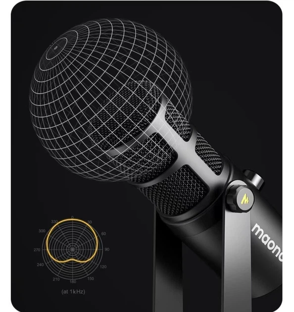 MAONO PD400X USB/XLR Динаммічний мікрофон/стрім/запис/вокал – фото