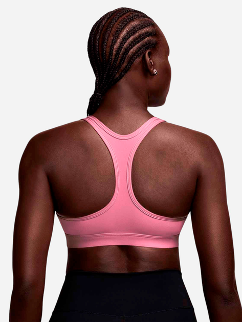 Спортивний топ для бігу жіночий Nike W Nk Swsh Lgt Spt Bra DX6817-699 M Рожевий (197860085251) - зображення 7