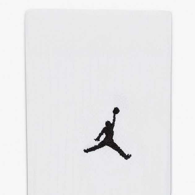 Набір чоловічих шкарпеток 3 пари Nike U J Ed Cush Poly Crew 3Pr 144 DX9632-100 34-38 (S) Білий (196152693860) - зображення 3