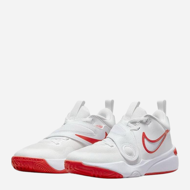 Підліткові кросівки для хлопчика Nike Team Hustle D 11 (Gs) DV8996-102 38 (5.5Y) Білі (196608409625) - зображення 2